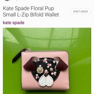 Kate Spade Floral Pup